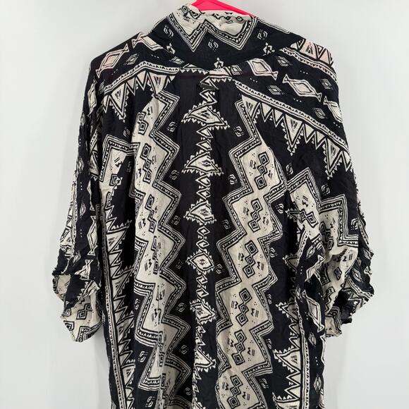 Billabong Always A Dreamer Cardigan Size Small/Medium Beachy Bohemian Surf Aztec - Picture 8 of 14